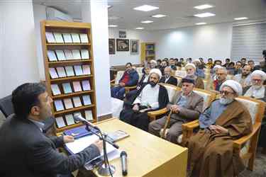 گزارش تصویری، رونمایی از کتاب «مرد امّت» در در کتابخانه استاد خسروشاهی