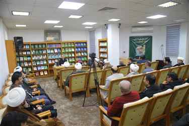 گزارش تصویری، رونمایی از کتاب «مرد امّت» در در کتابخانه استاد خسروشاهی
